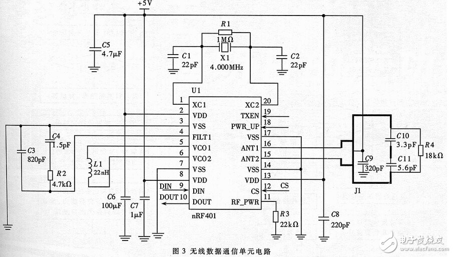 采用TC35I的智能蓝牙无线电路设计 - 嵌入式类电子电路图 - 电子发烧友网